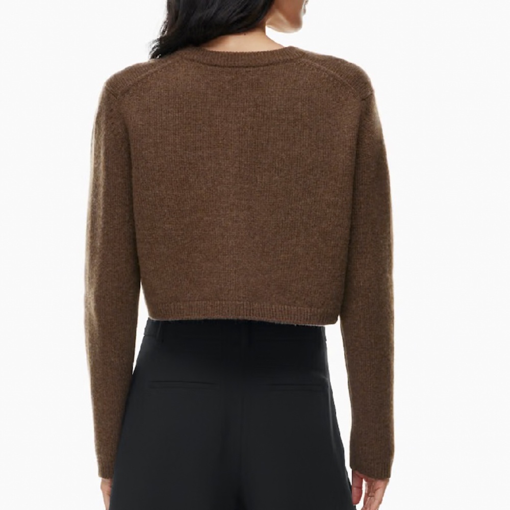 Aritzia Wilfred Luxe Cashmere Sicily Cardigan Size 2XS - Picture 4 of 12